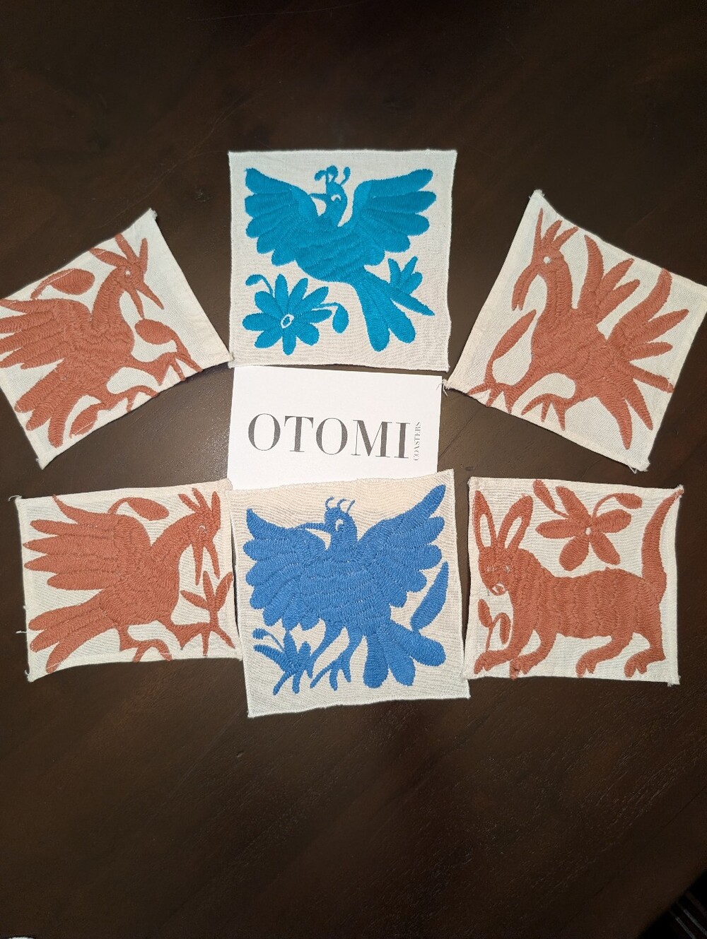 Mexican Otomi Drink Coaster Ser